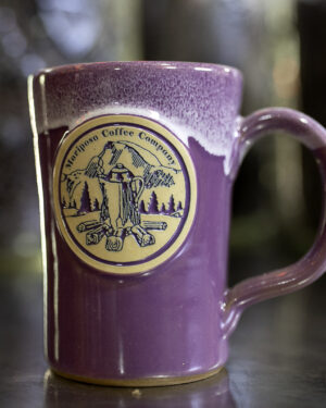 Hand crafted Mug- Purple