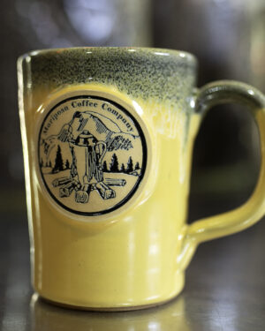 Hand crafted Mug- Yellow